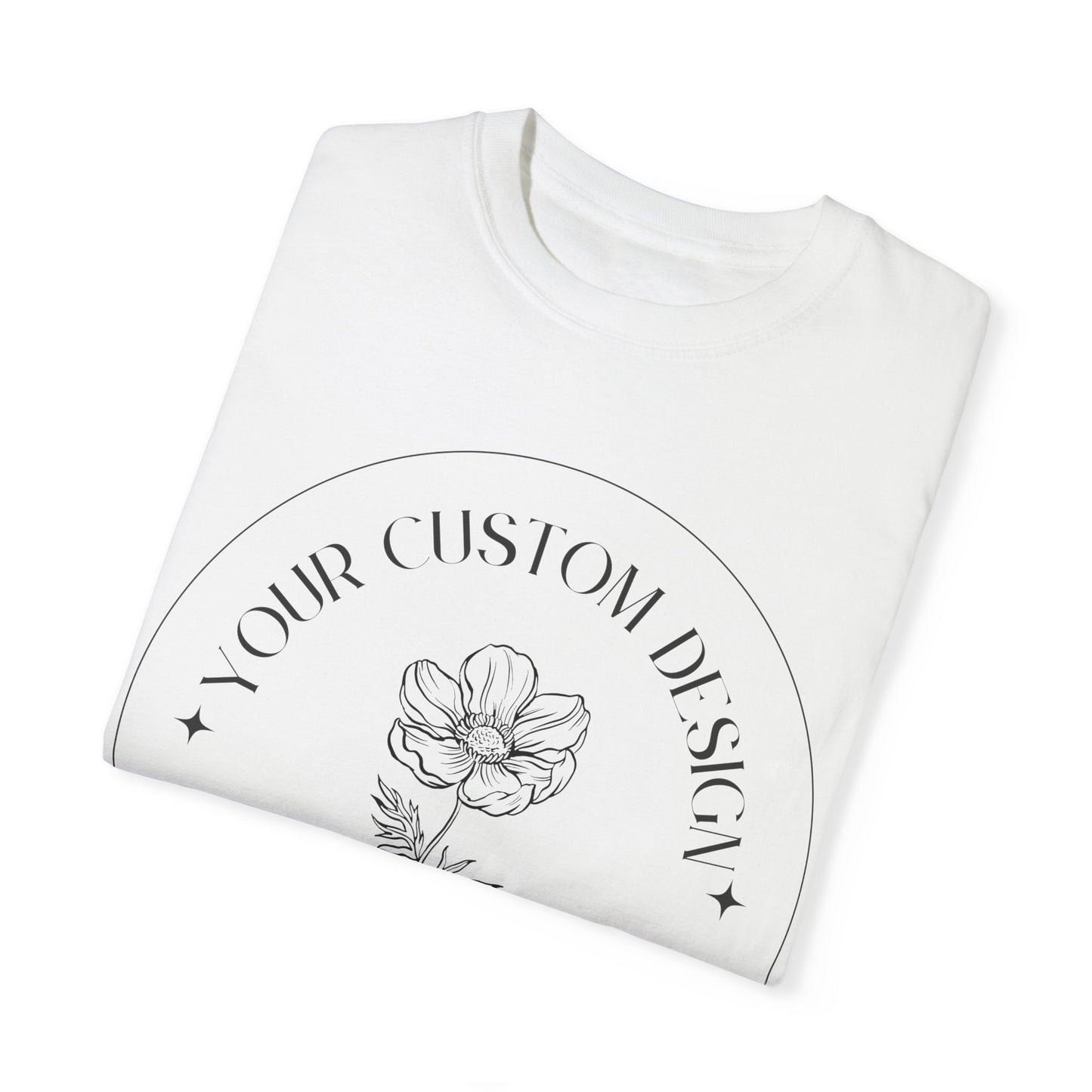Customizable Comfort Colors T-Shirt