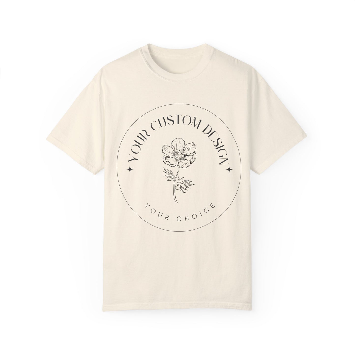 Customizable Comfort Colors T-Shirt