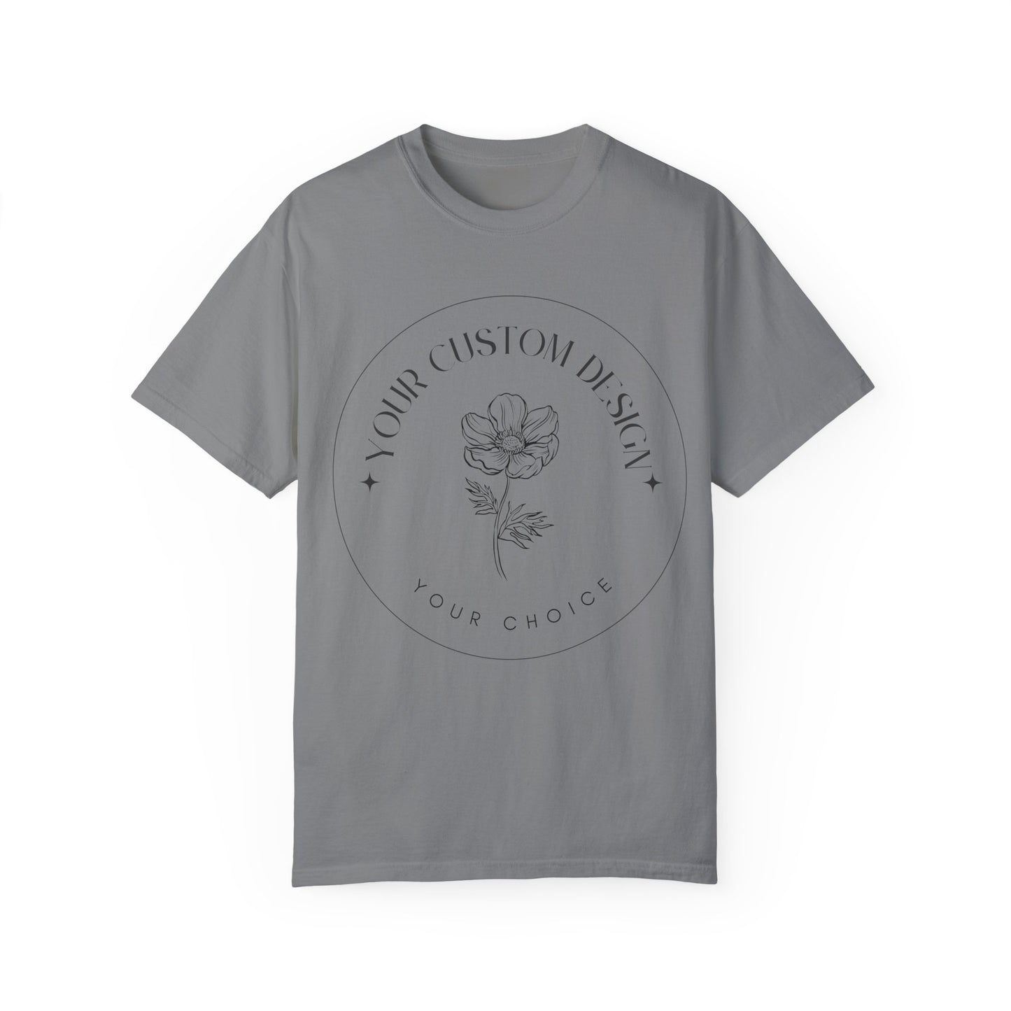 Customizable Comfort Colors T-Shirt