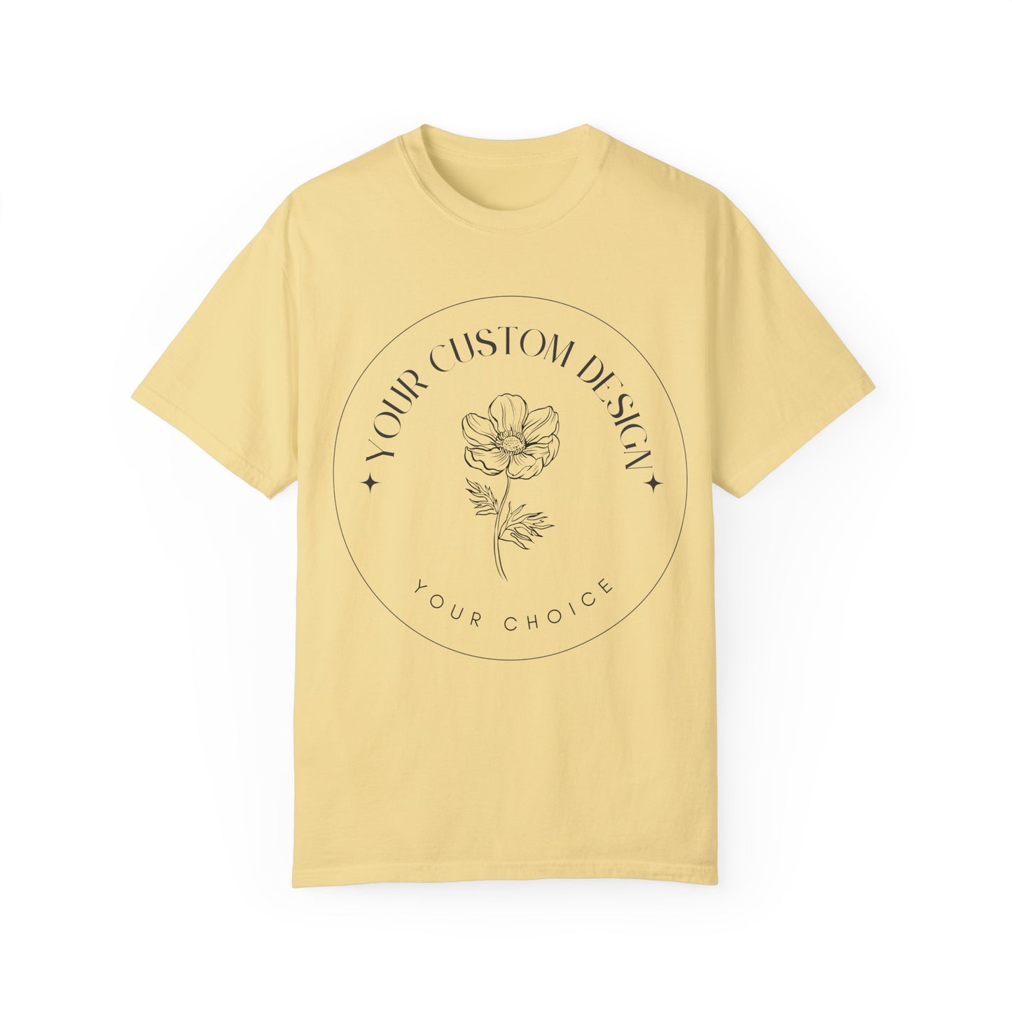 Customizable Comfort Colors T-Shirt