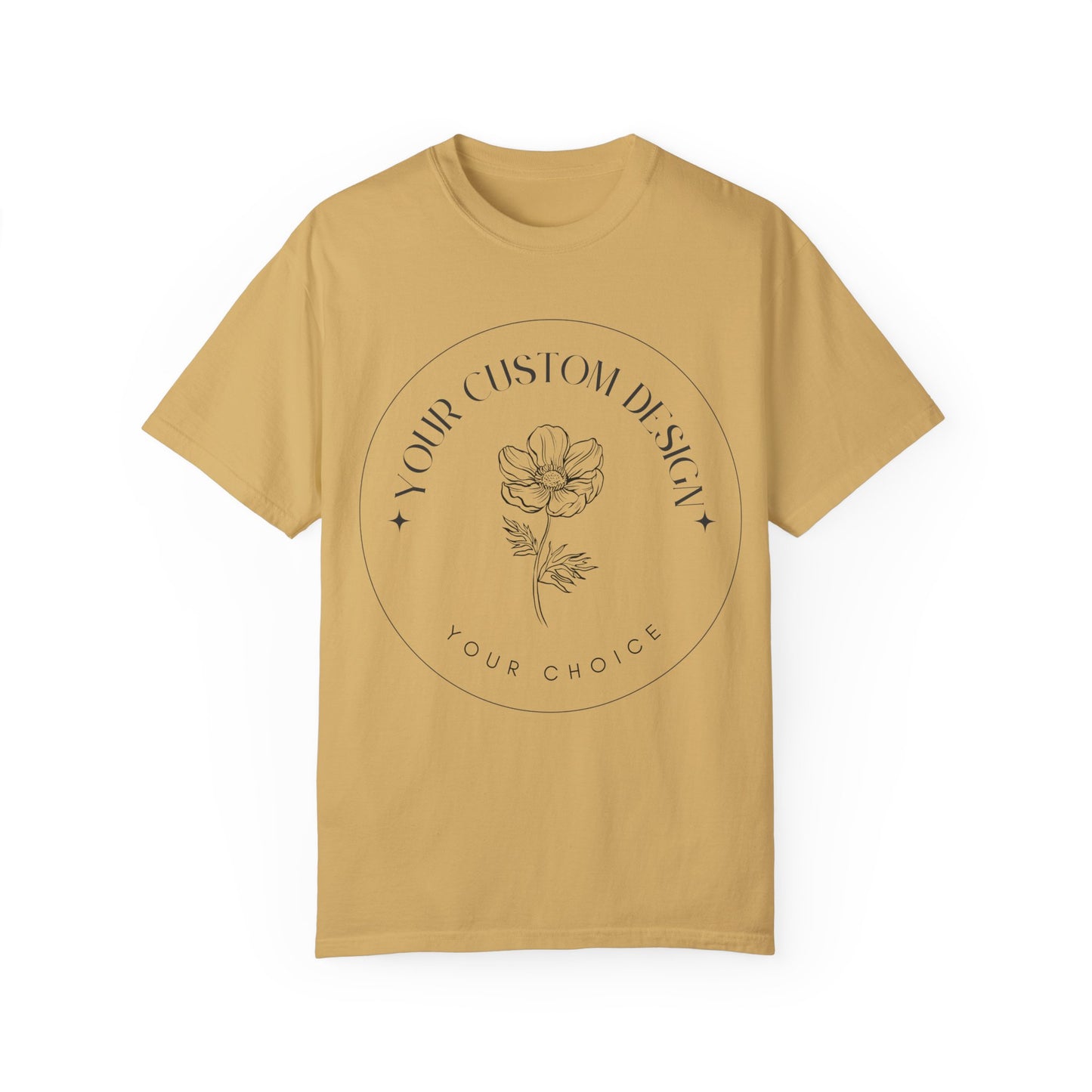 Customizable Comfort Colors T-Shirt