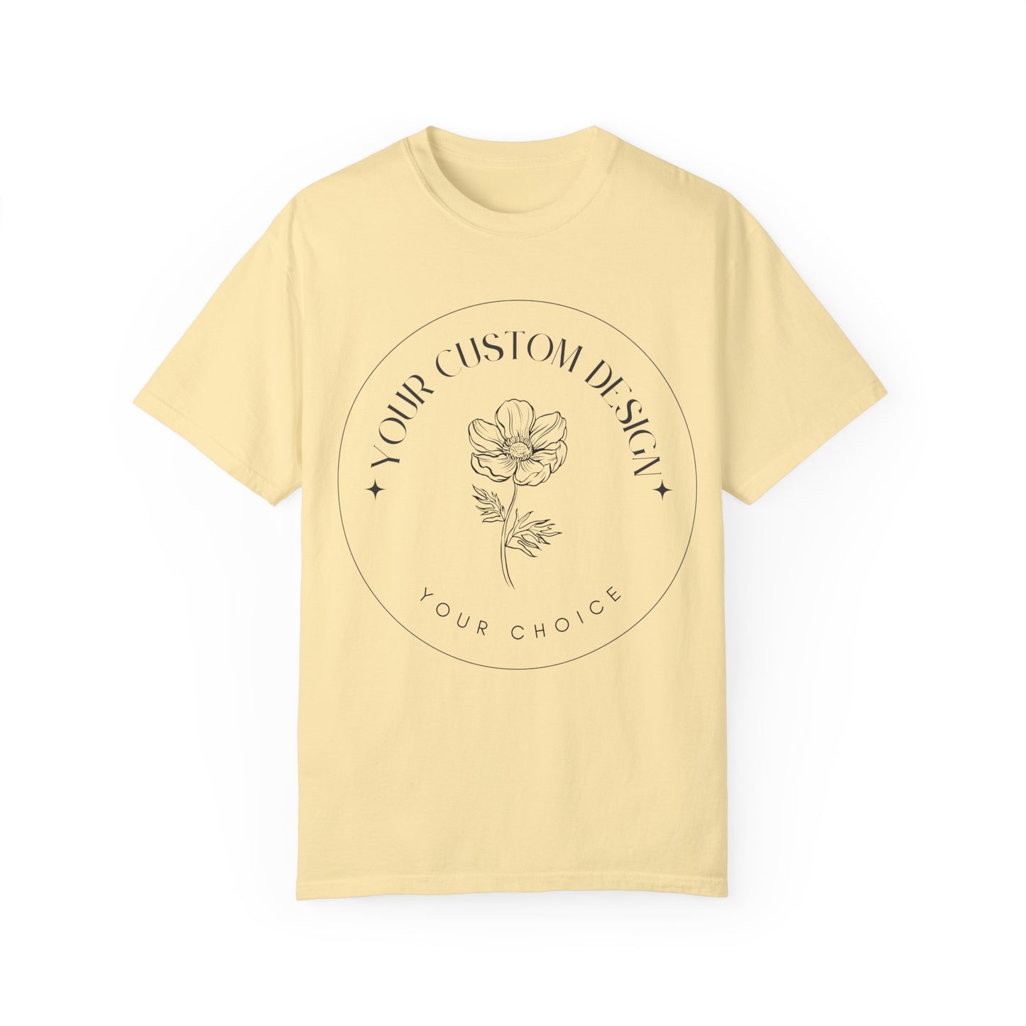 Customizable Comfort Colors T-Shirt