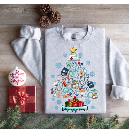 Nurse Christmas Tree Healthcare Medical