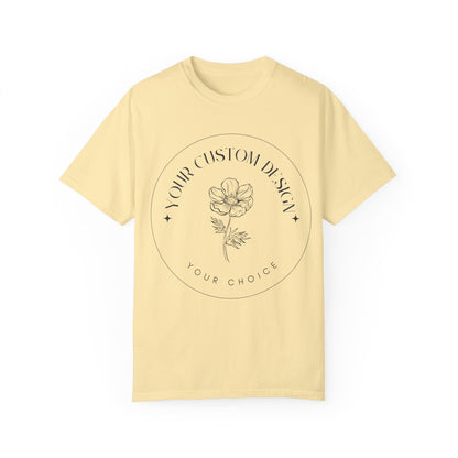 Customizable Comfort Colors T-Shirt