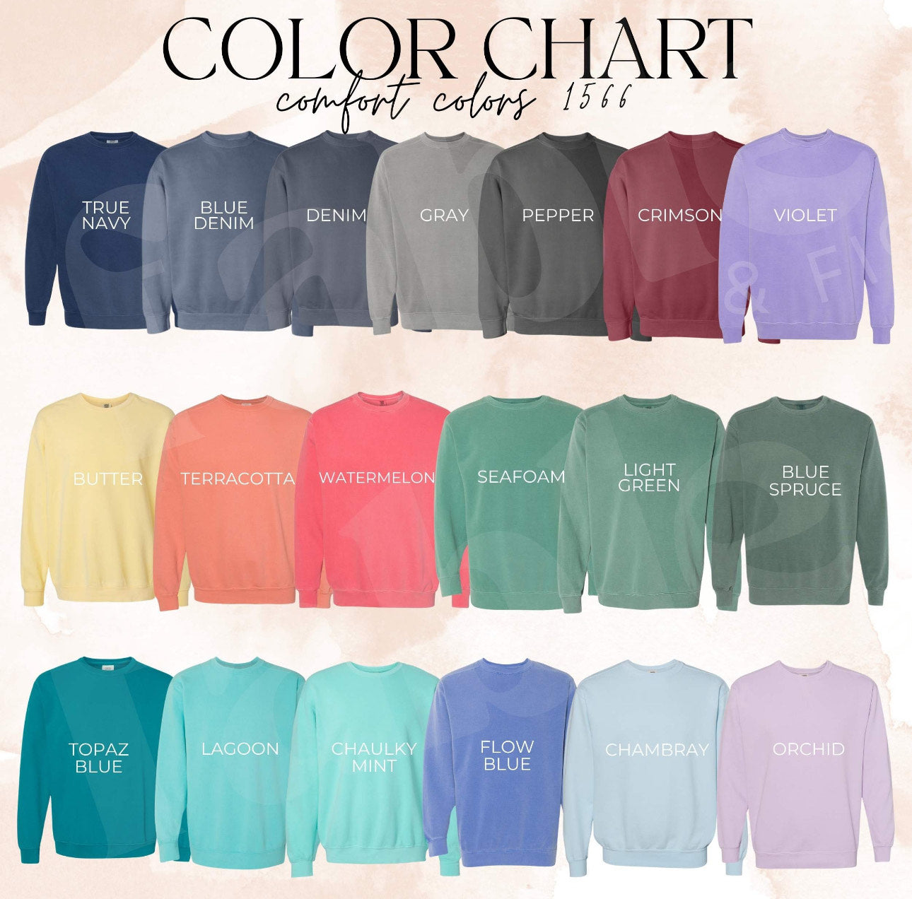 MAMA BOY GIRL BOTH EMBROIDERED SHIRT CREW SWEATSHIRT