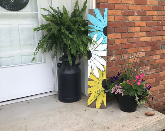 Flower Porch SIgns Handpainted